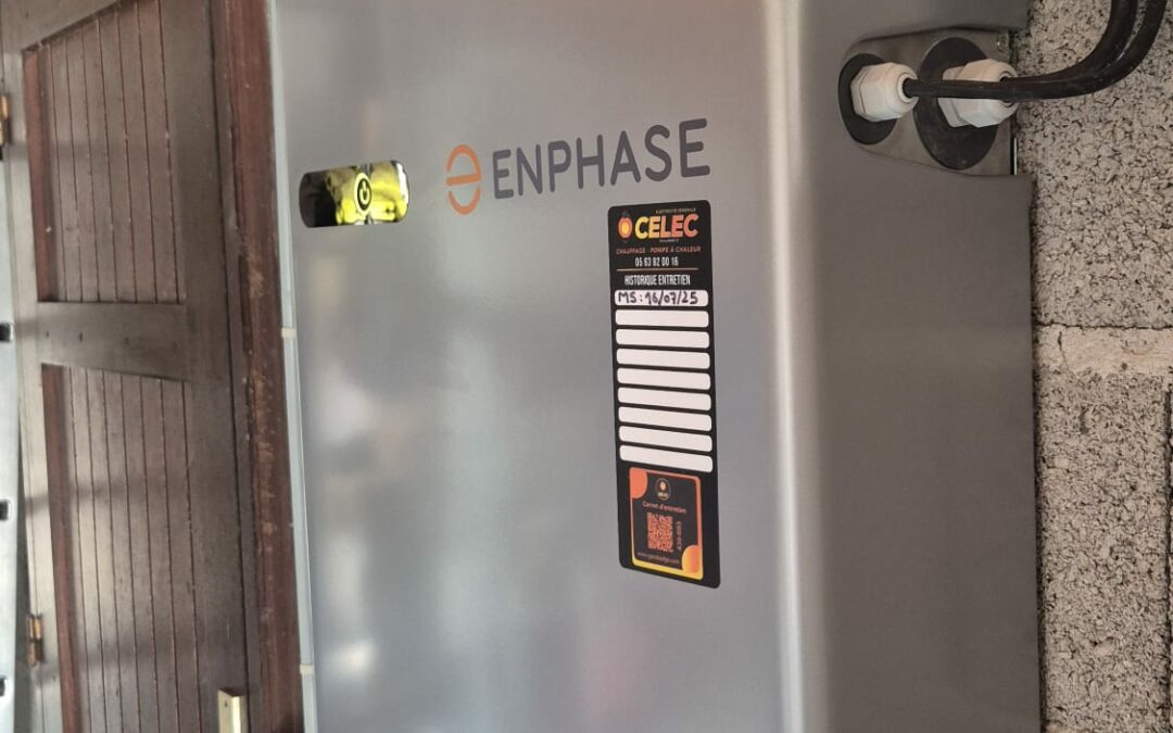 Installation et analyse d&rsquo;une batterie Enphase IQ 5P